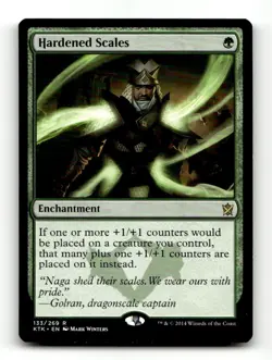 Hardened Scales Khans of Tarkir #133 Magic the Gathering - Image 1