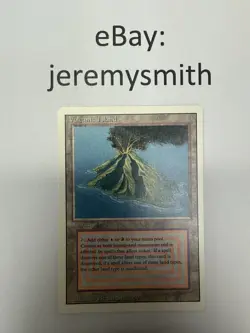 MTG Magic: The Gathering Revised Volcanic Island #4 NM! - Image 1