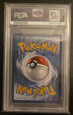 1999 POKEMON FOSSIL #10 LAPRAS-HOLO PSA 8 - Image 2