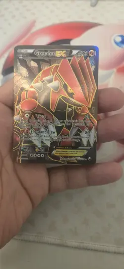 Pokemon Groudon EX 106/108 Full Art Ultra Rare Holo Dark Explorers Same Day Ship - Image 2