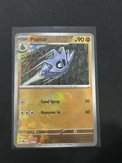 Pupitar 048/131 Master Ball Holo Pokemon TCG Prismatic Evolutions NM/M - Image 1