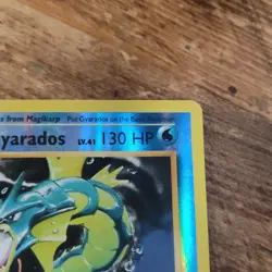 Pokemon TCG Gyarados 34/108 Evolutions Holo Rare Stage 1 130 HP 2016 - Image 2