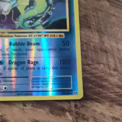 Pokemon TCG Gyarados 34/108 Evolutions Holo Rare Stage 1 130 HP 2016 - Image 5