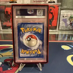 1999 POKEMON BASE SET UNLIMITED #4 CHARIZARD-HOLO PSA 7 - Image 2