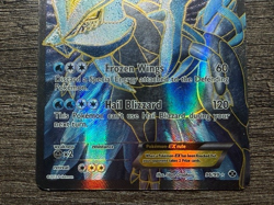 POKEMON KYUREM EX 96/99 ULTRA RARE FULL ART HOLO 2012 + NEW DARKRAI SLEEVE - Image 3