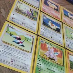 Vintage Pokemon lot of 33 1999-2000 WOTC common uncommon played - Image 3