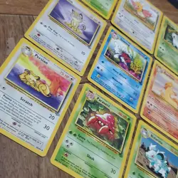 Vintage Pokemon lot of 33 1999-2000 WOTC common uncommon played - Image 5
