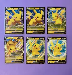 TCG Pokemon English & Japanese Pikachu Modern and Vintage lot of 20 - Image 2