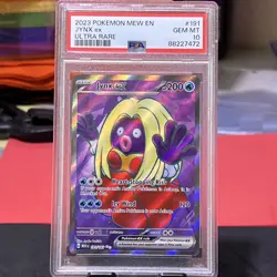 Pokemon 2023 S&V 151 Jynx EX Full Art Ultra Rare Holo #191 PSA 10 Gem - Image 1