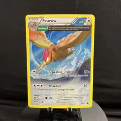 Pokemon TCG Fearow XY57 XY Black Star Promos Holo HP - Image 1