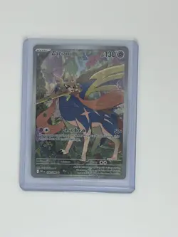 Zacian 100/094 ME02: Phantasmal Flames (PFL) Illustration Rare IR Pokemon NM - Image 1