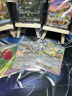 Pokemon Gouging Fire ex 204/162 Temporal Forces Holo SIR+ Raging Bolt & 233/167 - Image 5