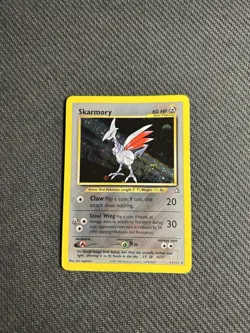 Pokemon TCG Skarmory 13/111 Neo Genesis Holo MP - Image 3