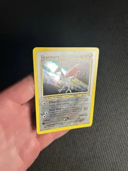 Pokemon TCG Skarmory 13/111 Neo Genesis Holo MP - Image 4