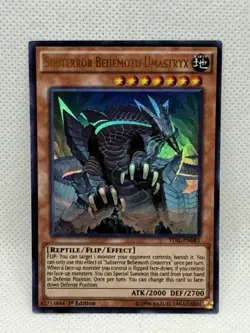 Yu-Gi-Oh! Subterror Behemoth Umastryx - TDIL-EN083 - 1st Edition - Ultra Rare NM - Image 1