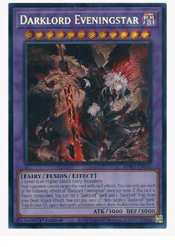 Darklord Eveningstar - BPRO-EN036 - Secret Rare YuGiOh - Image 1
