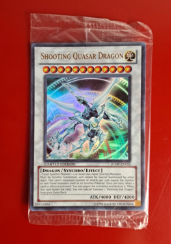 Yu-Gi-Oh UR Shooting Quasar Dragon (JUMP-EN055) Shonen Jump PROMO [SEALED] - Image 3