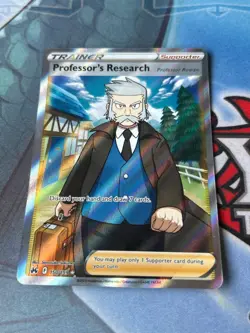 Pokemon TCG Professors Research 150/159 Crown Zenith Holo Full Art NM - Image 1