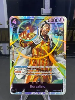One Piece TCG - Borsalino - OP02-114 SR - Paramount War - English - Image 1