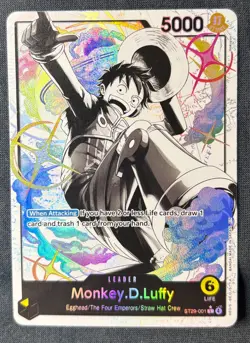 Monkey.D.Luffy (001) (Parallel) ST29-001 Starter Deck 29: Egghead Foil - Image 1