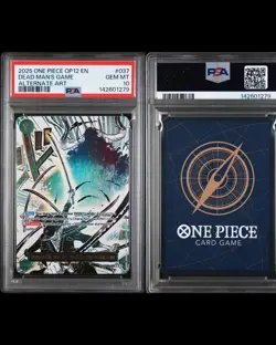 One Piece OP12 Zoro Demon Aura Nine Sword Asura Alt Art PSA 10 - Image 1