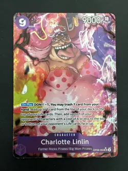 CHARLOTTE LINLIN One Piece OP08-069 Two Legends Alt Art Foil SR - Image 1