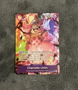 CHARLOTTE LINLIN One Piece OP08-069 Two Legends Alt Art Foil SR - Image 1