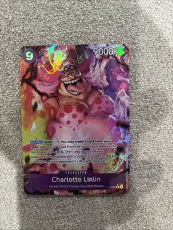 CHARLOTTE LINLIN One Piece OP08-069 Two Legends Alt Art Foil SR NEAR MINT GREAT! - Image 1