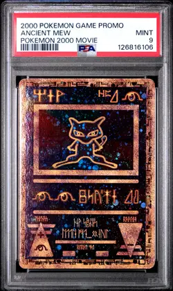 Ancient Mew Pokemon 2000 Movie Game Movie Pokemon PSA 9 MINT - Image 1