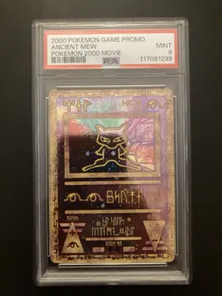 PSA 9 2000 Pokemon Game Ancient Mew Mint Movie Promo Card - Image 1