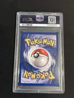 1999 POKEMON BASE SET SHADOWLESS HOLO #12 NINETALES PSA 8 NM-MT - Image 2