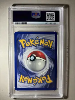 1999 Pokemon TCG Base Set Shadowless Ponyta #60/102 PSA 8 NM-MT VINTAGE - Image 2