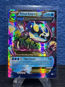 2014 Primal Kyogre EX (Alpha) 55/160 - XY - Primal Clash Pokemon NM - Image 1