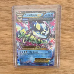 Pokemon Primal Kyogre EX 55/160 XY Primal Clash Ultra Rare Holo English - Image 1