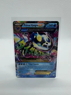 Pokemon Primal Kyogre EX Full Art Ultra Rare Holo 55/160 XY Primal Clash English - Image 1