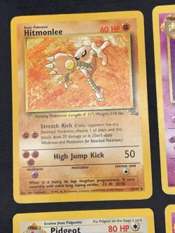 WOTC Vintage Rare Non-Holo Pokemon TCG Lot - Base Set 2, Fossil, Jungle, MP/HP - Image 2