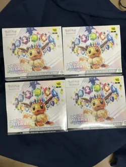 Lot Of 4 Pokemon Prismatic Evolutions ETB Elite Trainer Boxes Sealed - Image 1