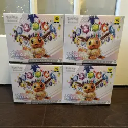 Pokemon Prismatic Evolutions ETB Elite Trainer Boxes Sealed Lot Of 4 - Image 1