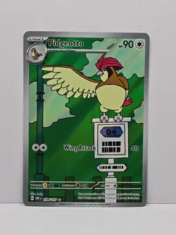 Pidgeotto 208/197 SV03: Obsidian Flames Illustration Rare 2023 Pokemon Card - Image 1