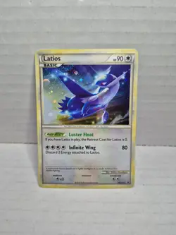 Pokemon TCG- Latios Holographic Black Star Promo Card HGSS11 - Image 1