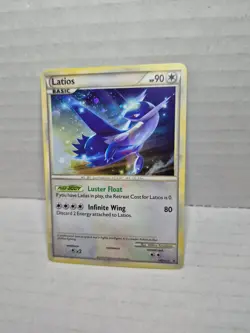 Pokemon TCG- Latios Holographic Black Star Promo Card HGSS11 - Image 2