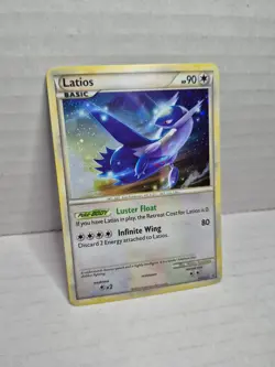 Pokemon TCG- Latios Holographic Black Star Promo Card HGSS11 - Image 3