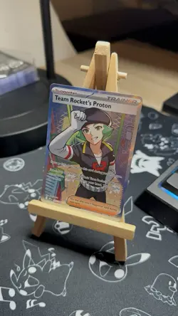 Pokemon TCG Team Rockets Proton Card 227/182 Destined Rivals Near Mint - Image 3