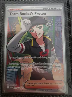 Pokemon TCG Team Rockets Proton 227/182 Destined Rivals NM - Image 1