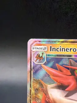 Pokemon Incineroar GX TCG Card 27/149 Ultra Rare - Image 3