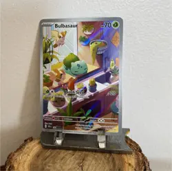 Pokemon Bulbasaur 143/142 Sv07: Stellar Crown Holo Illustration Rare Card - Image 1