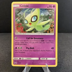 Celebi SM224 Black Star Promo Holo 2019 Pokemon TCG Card - Image 1