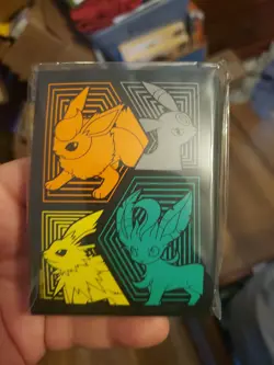 Pack of 65x Card Sleeves for Pokemon - Evolving Skies Eevee ETB- New Sealed - Image 1