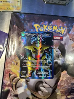Pokemon Giratina TCG Team Plasma Black White Holo Full Art Promo Card BW74 READ - Image 1