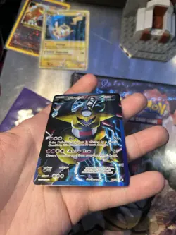 Pokemon Giratina TCG Team Plasma Black White Holo Full Art Promo Card BW74 READ - Image 3
